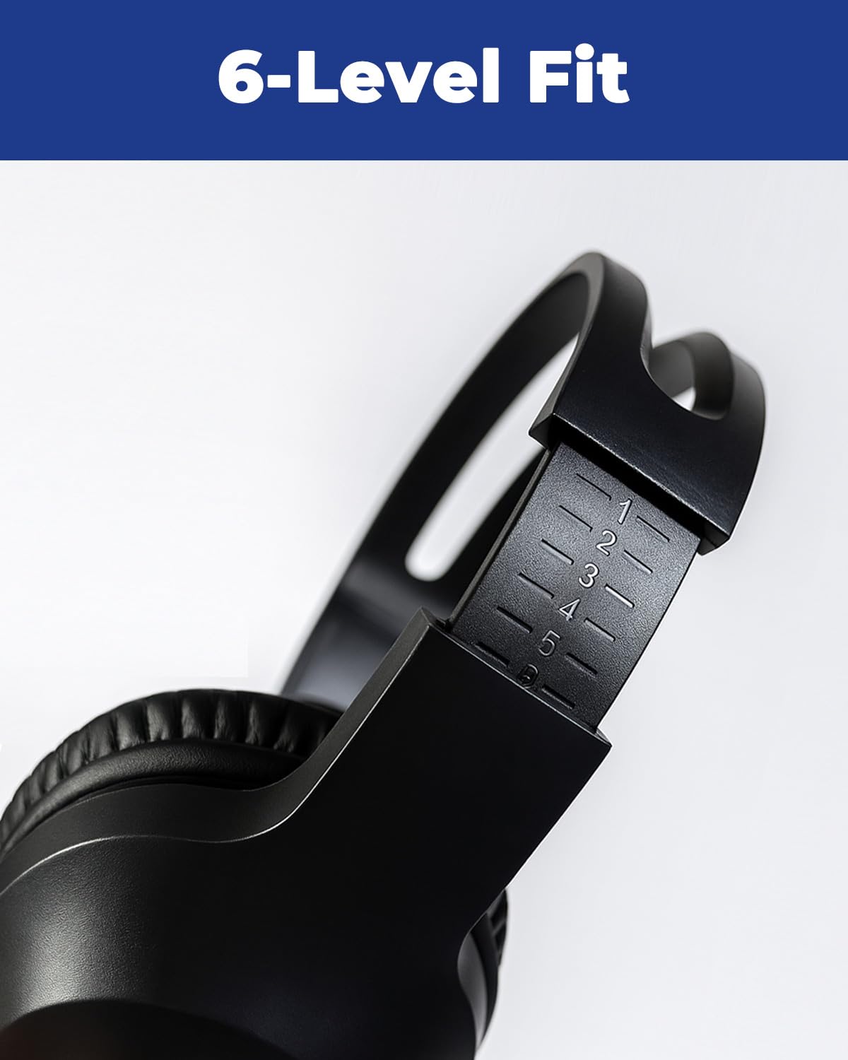 Joyqua headset 40mm drivers deliver crisp highs, clear mids, and smooth bass.
