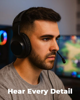 Joyqua headset suits work calls, online classes, and casual listening.