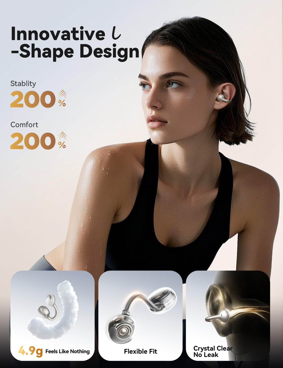 JOYROOM OE3 ultra-light 4.9g each for all-day comfort