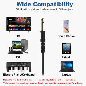 Joysico durable headset construction for daily home and office use