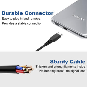 Joysico USB-C headphones durable cable for daily use.