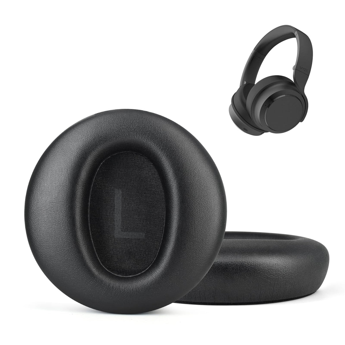 JOYSOG front view of replacement ear pads showing clean packaging and fit benefits