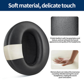 JOYSOG memory foam cross-section detail showing cushioning and pressure relief