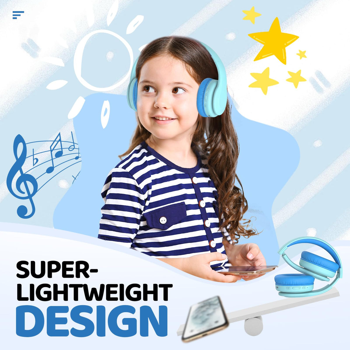 JoySpark built-in microphone detail for clear hands-free calls and classroom use