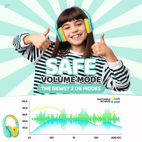 JoySpark memory foam ear cushion close-up highlighting comfortable fit for kids