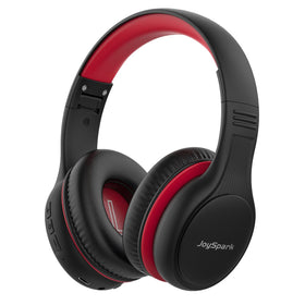 JoySpark Kids Bluetooth Headphones folded for compact travel.