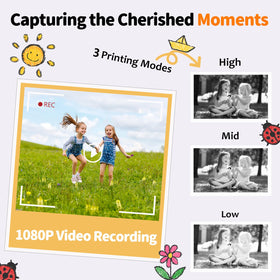 JOYTRIP child using camera outdoors on a trip capturing memories, promotes creativity on-the-go