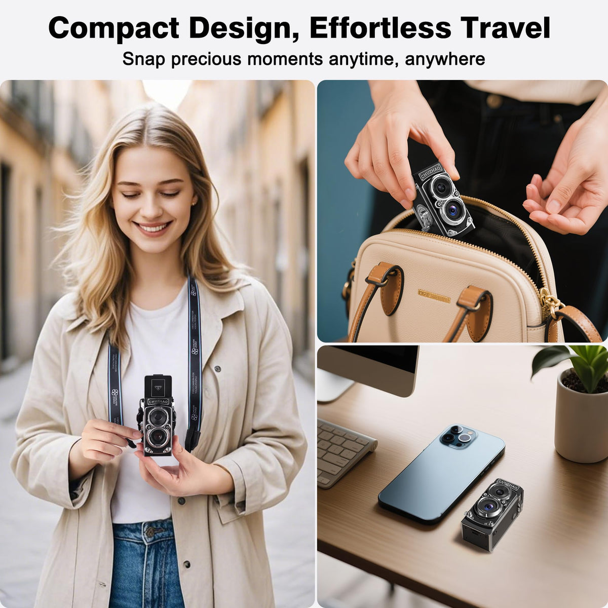 JOYTRIP CHUZHAO held in hand showing pocketable size and travel convenience benefit