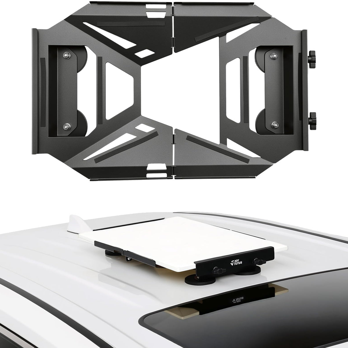 JOYTUTUS Gen 3 mount for Starlink with four magnetic bases for strong, reliable attachment.