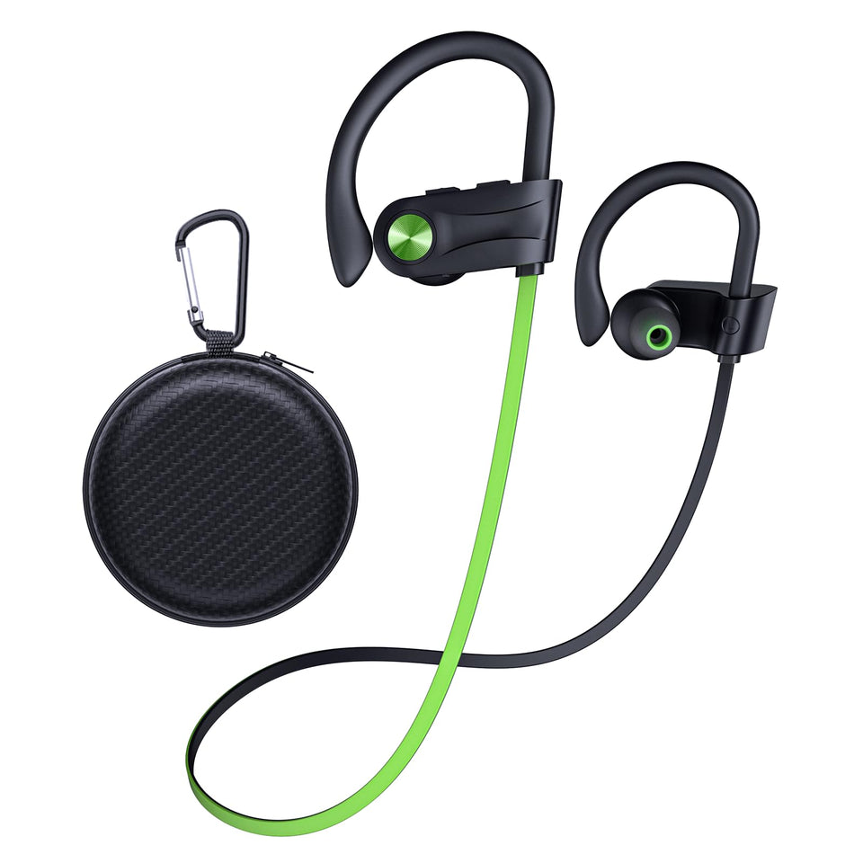 JOYWISE Bluetooth headphones with a compact fit for secure daily workouts