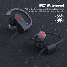 Joywise IPX7 waterproof earbuds endure sweat and rain during exercise