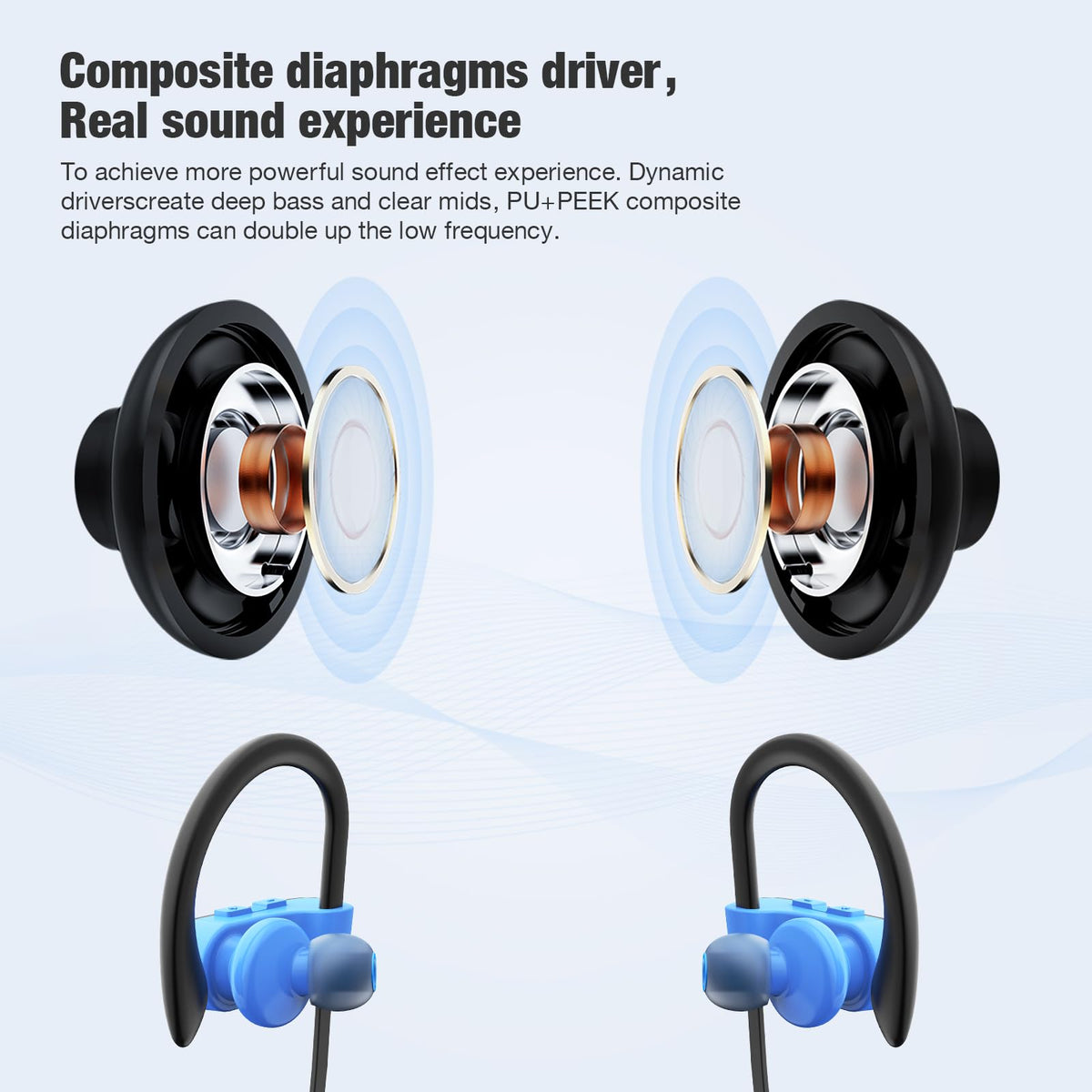 JOYWISE 11mm dynamic driver delivering immersive bass and clear mids