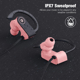 JOYWISE pink charging case with quick recharge for travel.