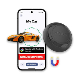 JPBEIDUOYIN GPS tracker mounted under car chassis with magnetic case for discreet security