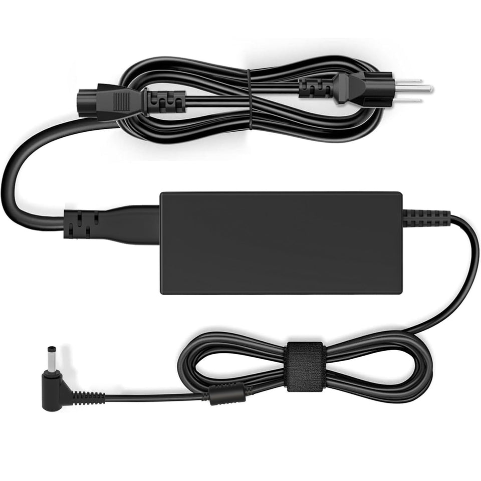 JPEOAYBI 65W AC adapter front view shows broad Lenovo compatibility for reliable charging