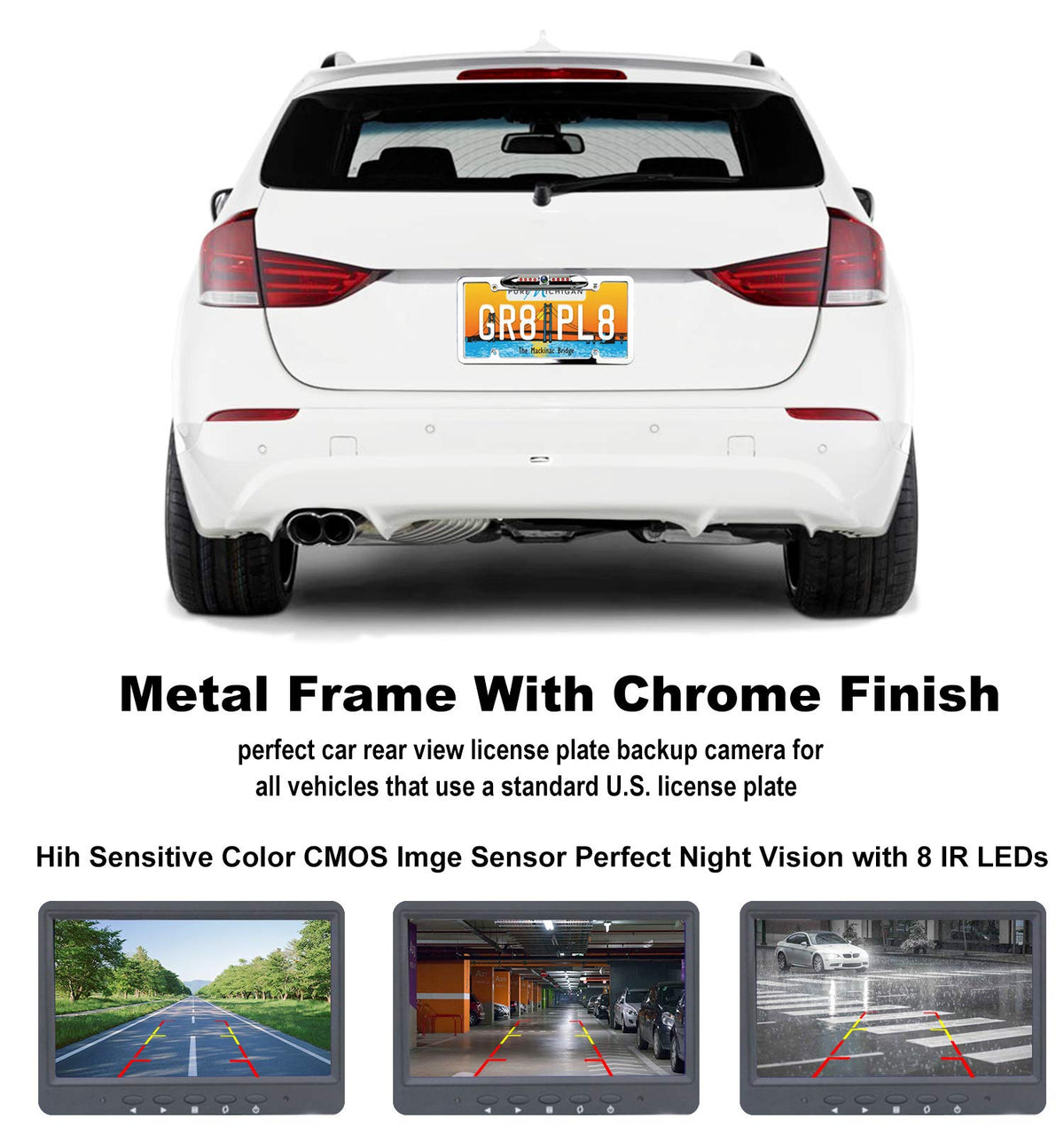 JPP 45° adjustable lens for flexible parking angles