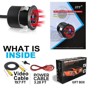 JPP backup camera mirror image toggle for display orientation flexibility.