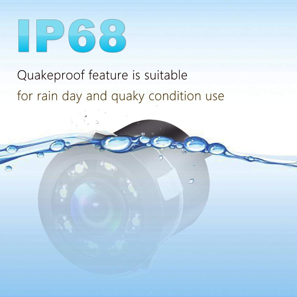 JPP backup camera rear view for safer reversing and visibility.