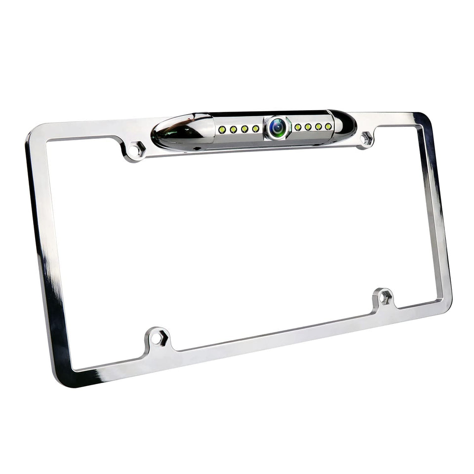 JPP license plate camera with 170° view improves rear visibility