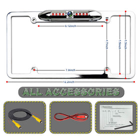 JPP stylish plating frame design for vehicles