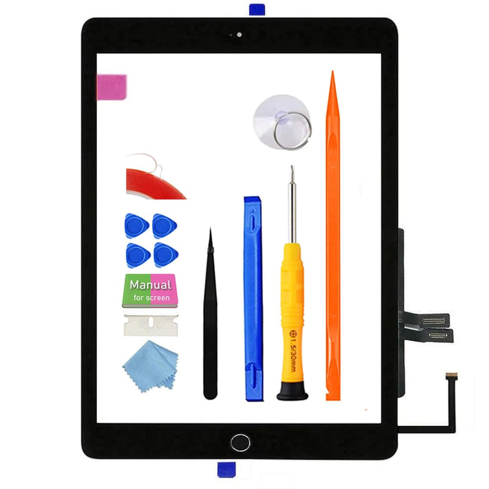 JPUNG iPad 6 (2018) digitizer screen for DIY repair and restored touch