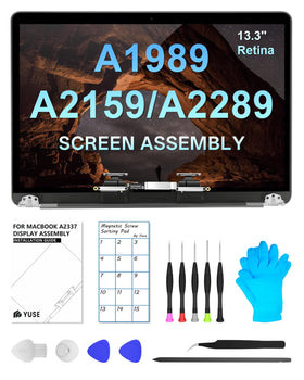 JQYDZH replacement 13.3-inch MBP Pro screen assembly for crisper display