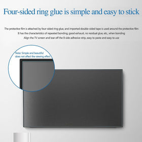 JQZWXX compatible with 55-75 inch TVs for a precise, snug fit.