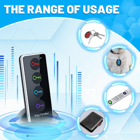 Jremreo receiver LED flash in dark to locate items without lights