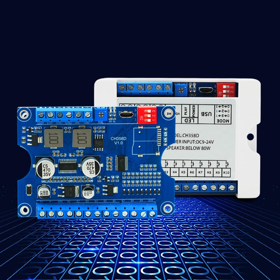 JRGKJCP 80W voice module front case for high power prompts.
