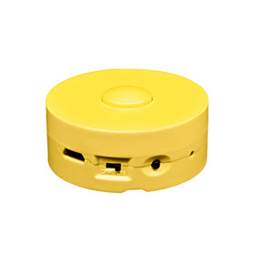 JRGKJCP front view of yellow recorder showing compact design and easy use