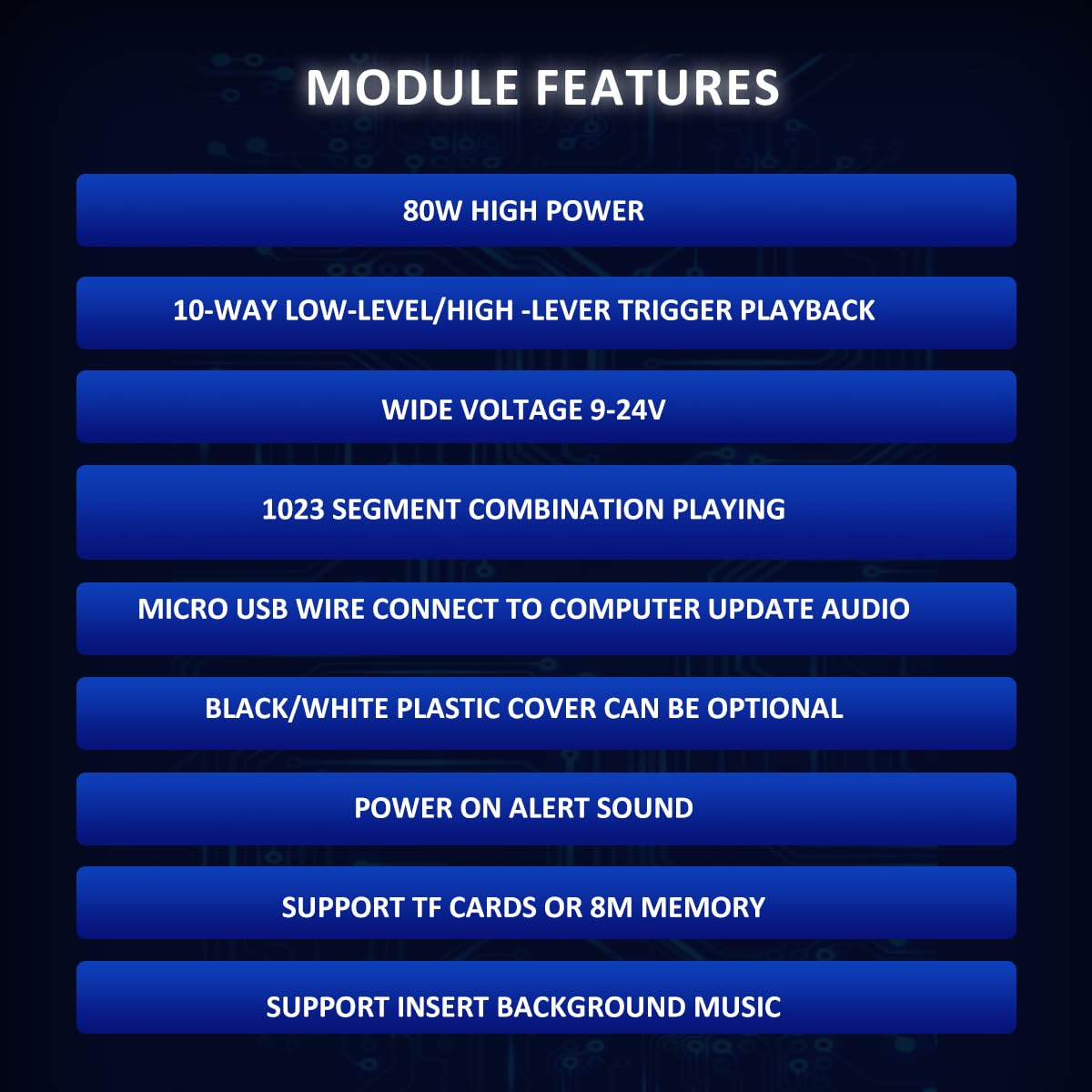 JRGKJCP USB download port for quick audio updates and backups.