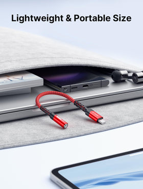 JSAUX compact dongle fits in pocket for on-the-go audio