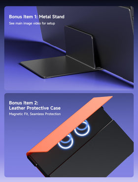 Three display modes provide flexible multitasking options.