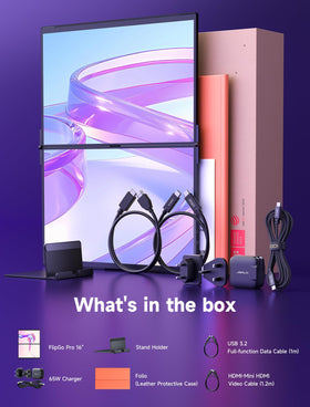 Windows, macOS, and Linux compatibility with DisplayLink on FlipGo Pro