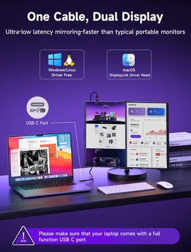 Ultra-wide mode on FlipGo Pro for seamless multi-screen viewing during video editing