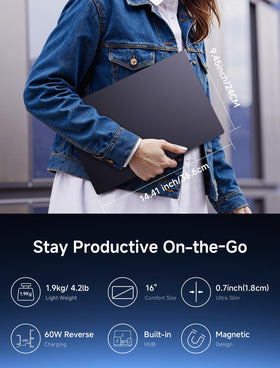 JSAUX FlipGo compatible with Windows and Linux for touch workflows
