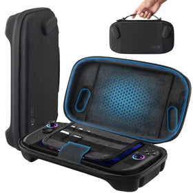 JSAUX front view of case showing fitted Legion Go protection
