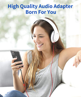 Using the JSAUX adapter with an iPhone for hands-free listening
