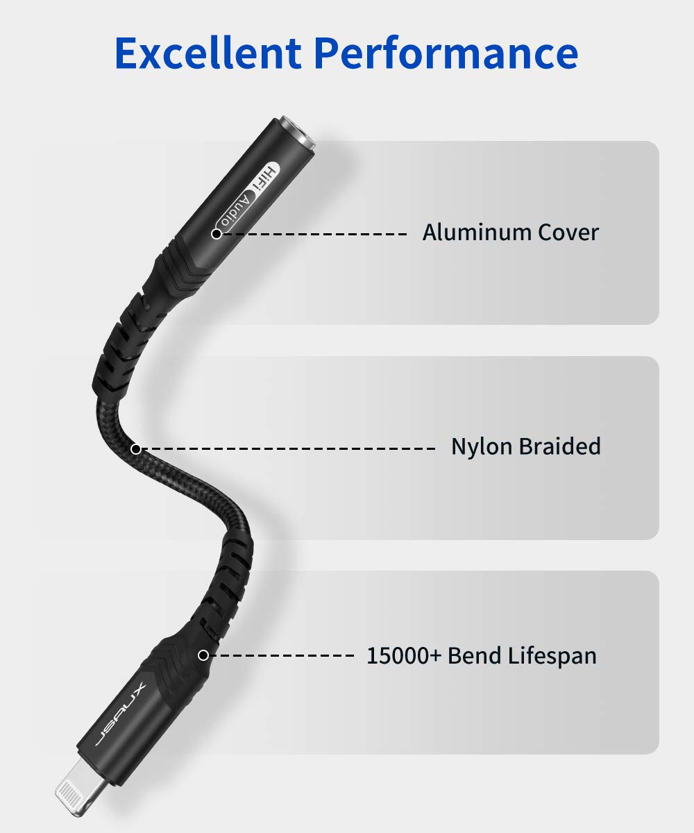 Wide compatibility chart for JSAUX headphones and Apple devices