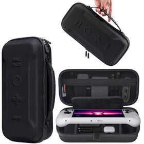 JSAUX case front view showing sleek water-resistant shell and secure zippers for travel protection