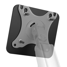JSAUX Snap VESA Adapter setup on FlipGo enables 75x75mm mounting.