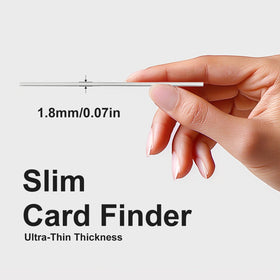 JTD air card tag tracker with Find My on iPhone for easy search