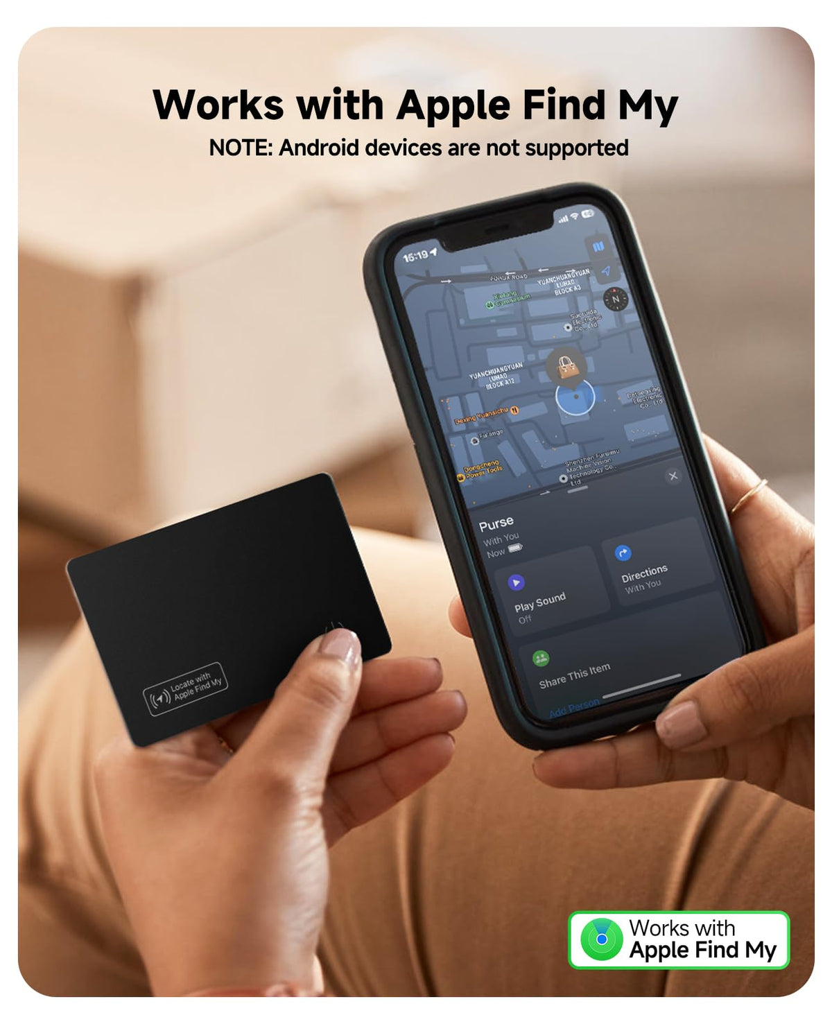 JTD independent alerts for each card prevent mix-ups during travel.