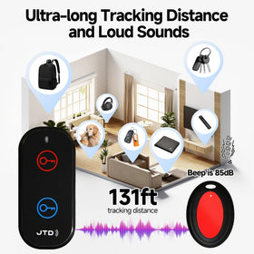 JTD Item Finder uses 131ft range to locate items through walls.