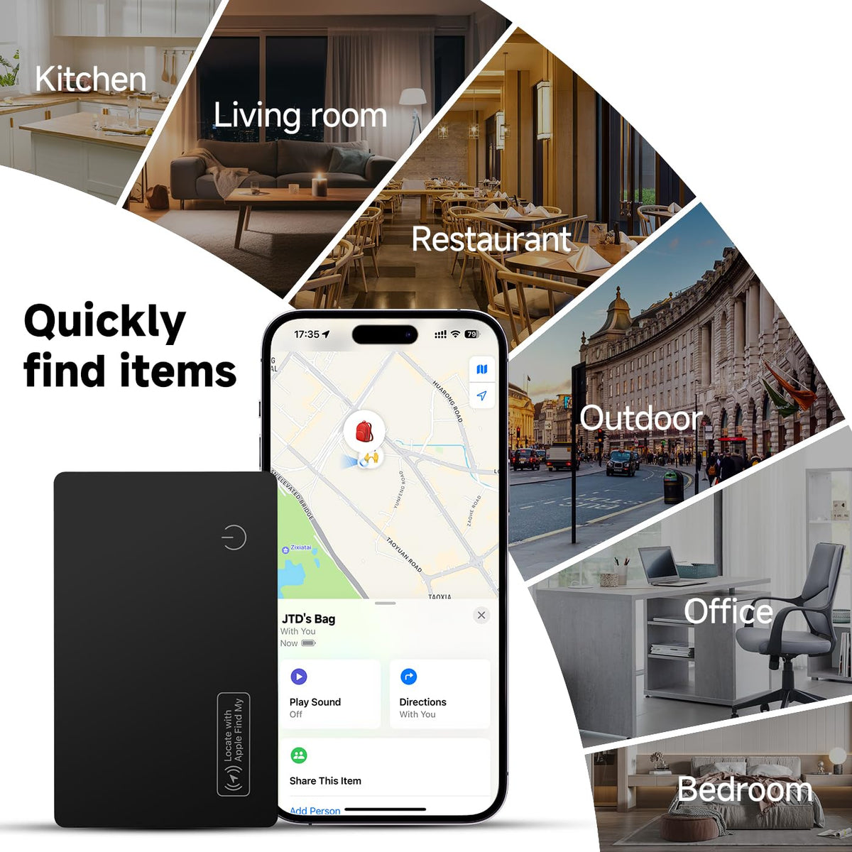JTD privacy features with end to end encryption across Find My network.