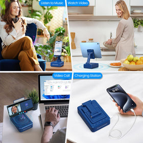 JTEMAN Bluetooth 5.3 connection delivers clear, reliable audio