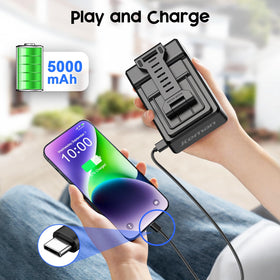 JTEMAN charging function stand powers your device while watching