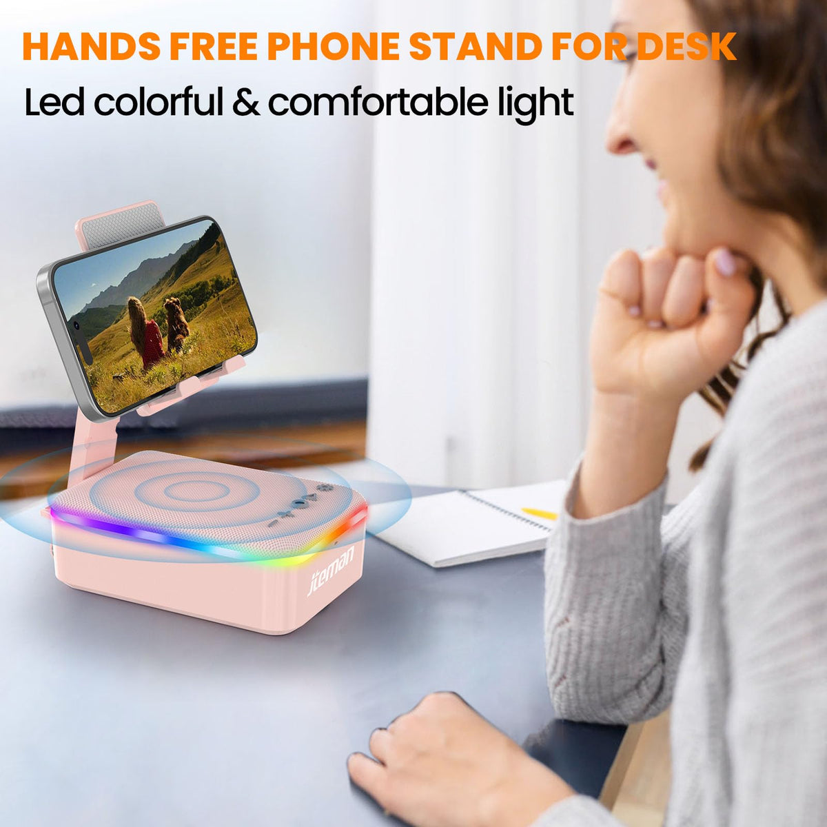 JTEMAN detachable lanyard keeps the device easy to carry on the go.