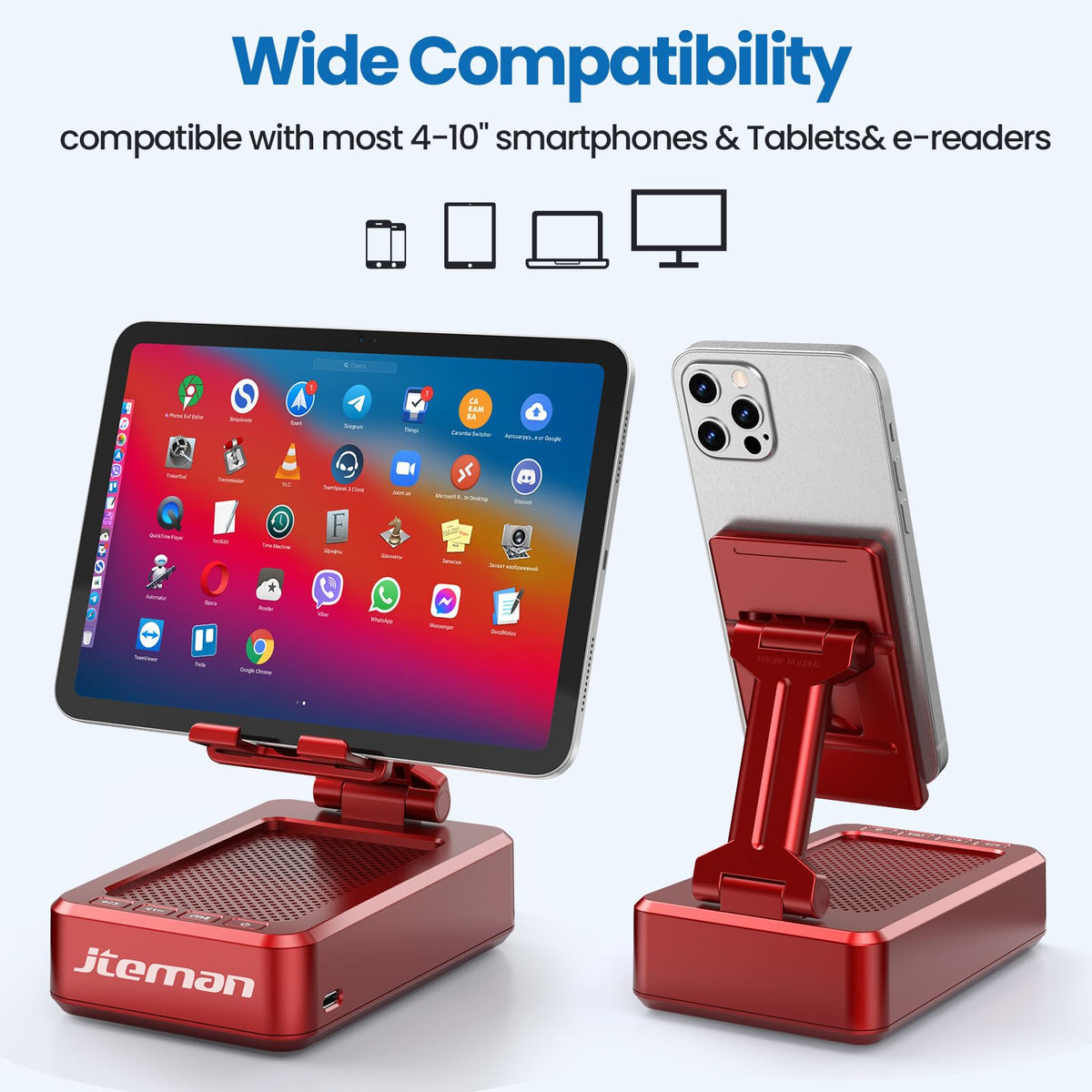 JTEMAN folded flat for travel providing portable convenience and space saving