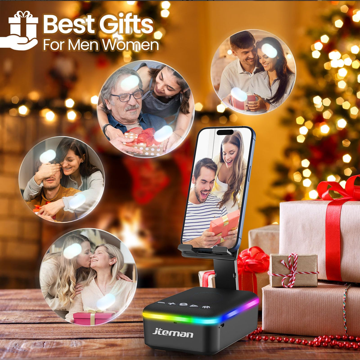 JTEMAN gift idea for him or her, a unique tech present.